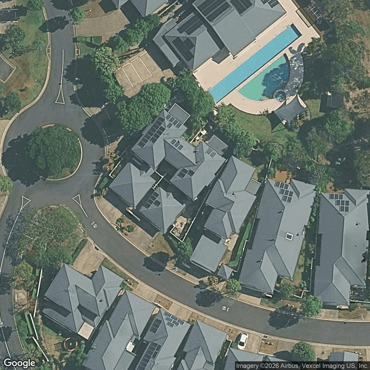 Aerial view of 270 Easthill Drive, Robina QLD 4226