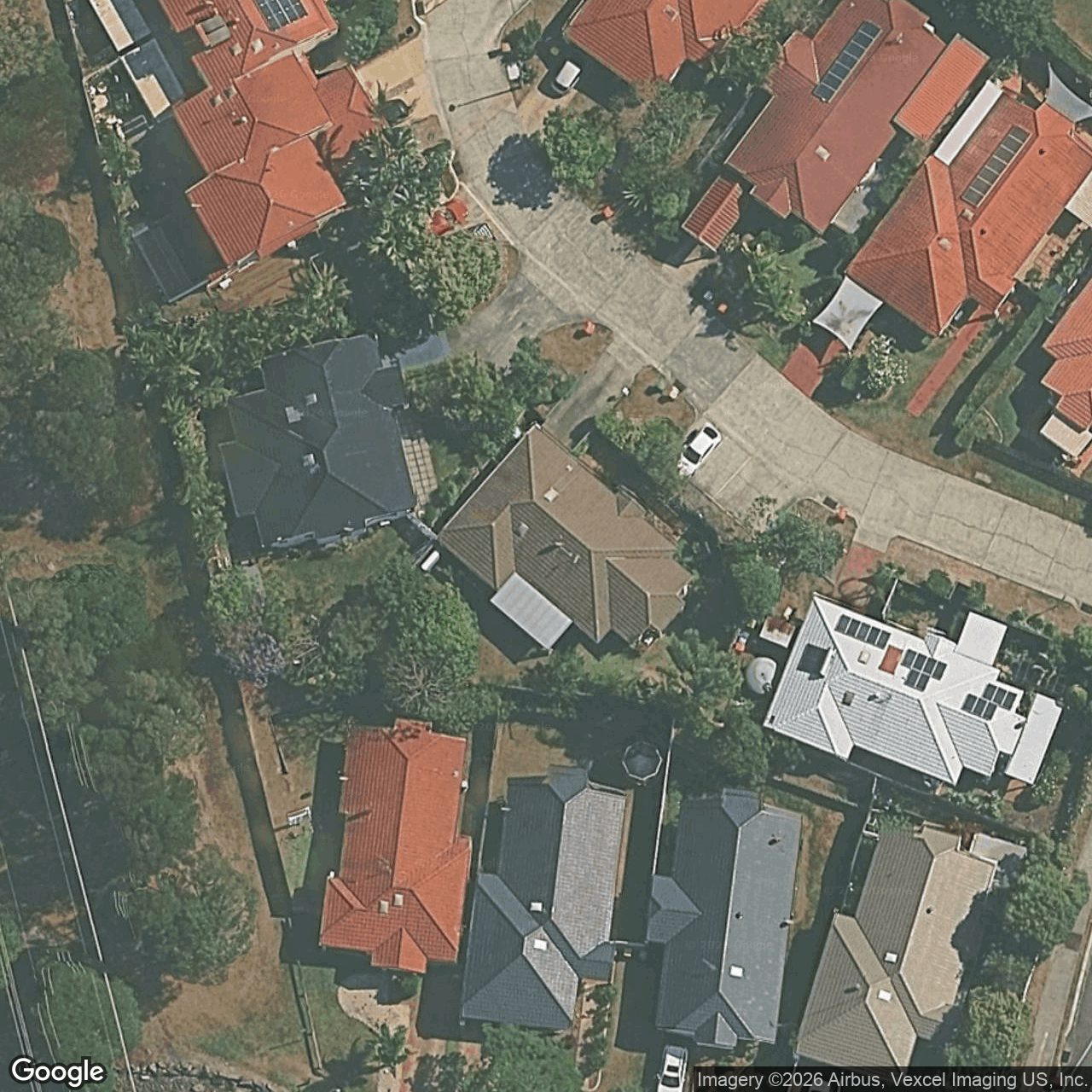 Aerial view of 4 Tiffany Close, Robina QLD 4226