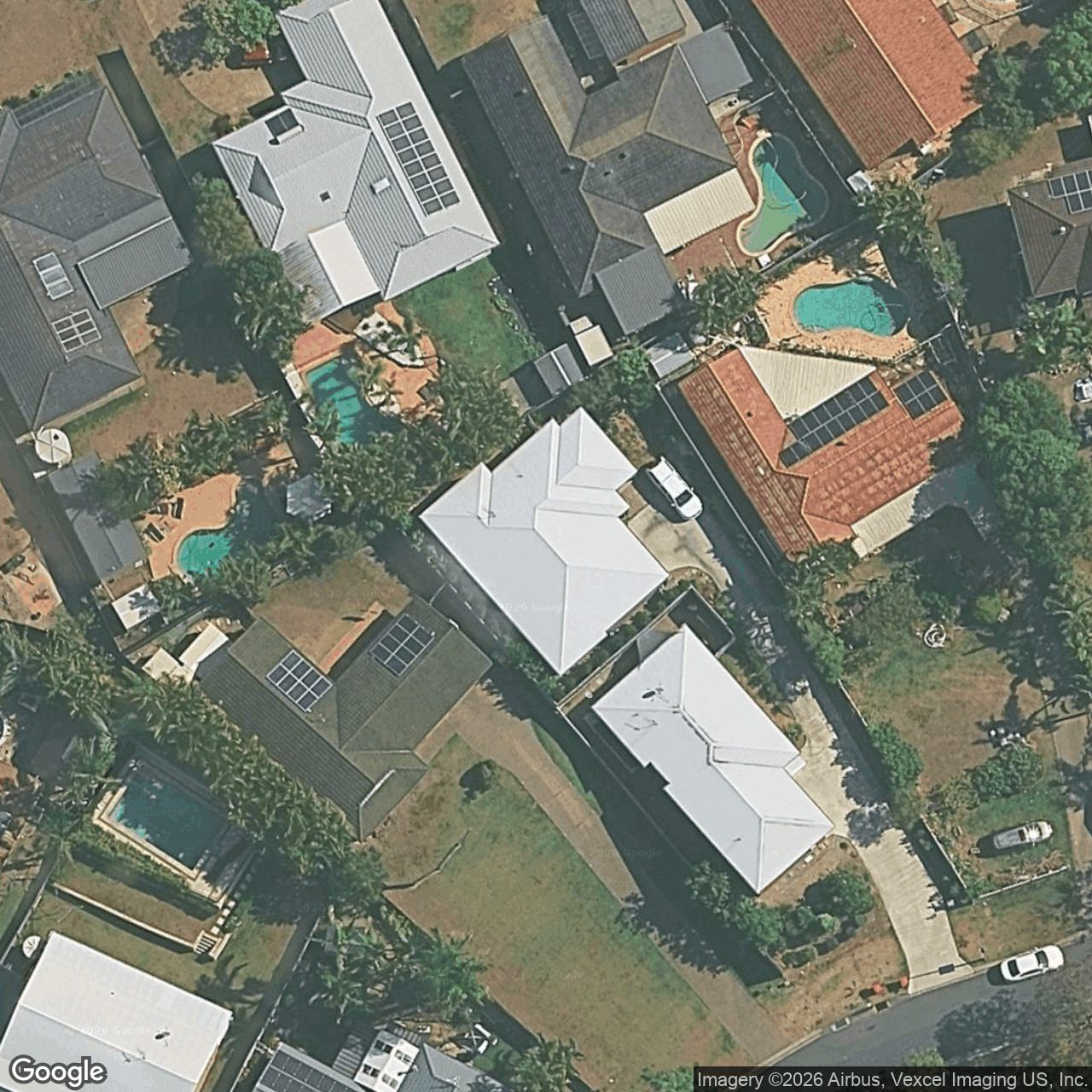 Aerial view of 2/6 Broadview Place, Robina QLD 4226