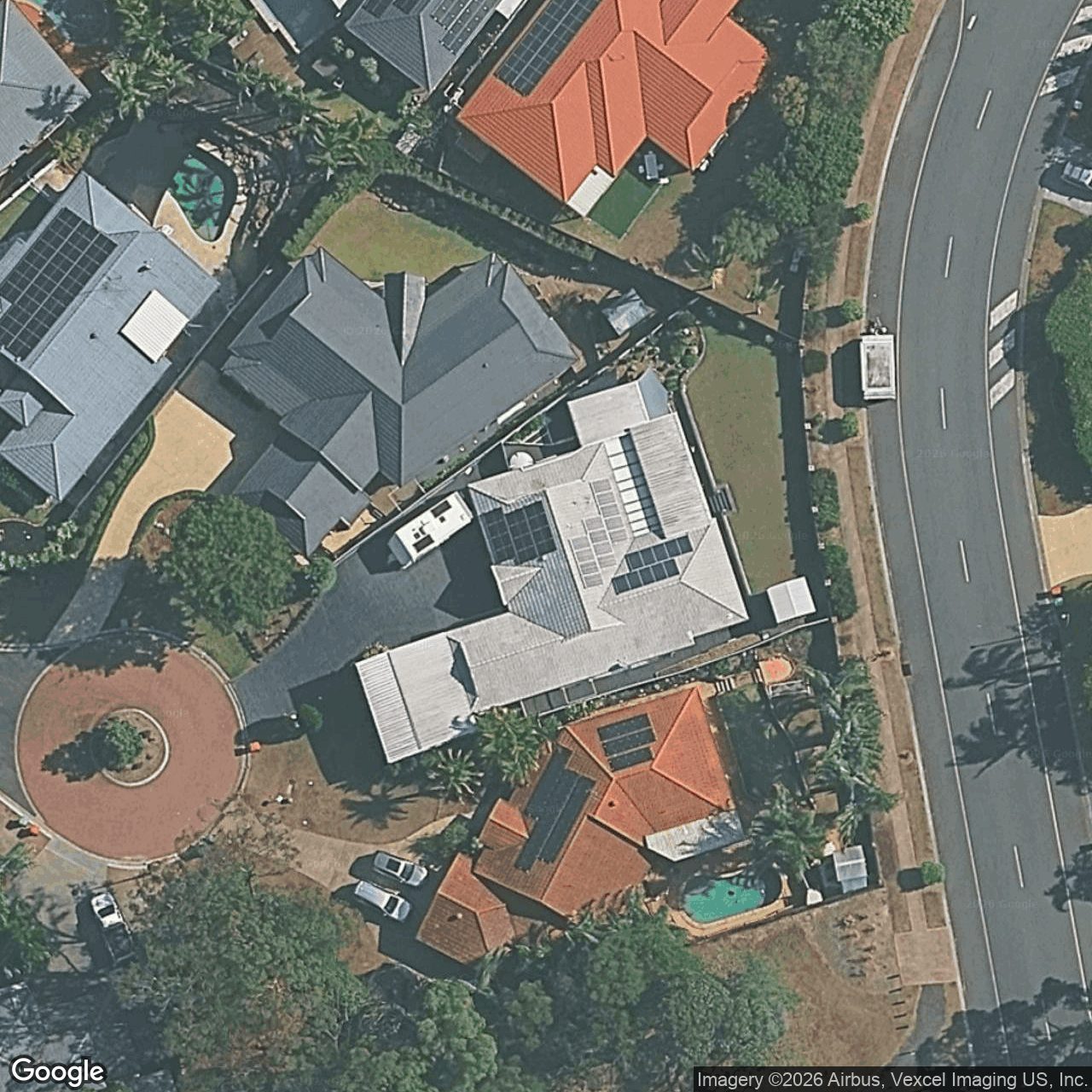 Aerial view of 3 Mornington Terrace, Robina QLD 4226