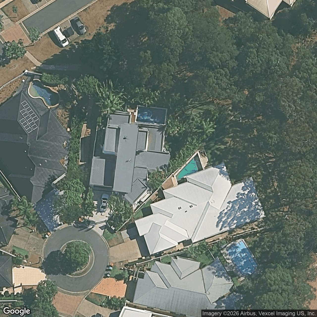 Aerial view of 25 Lacerta Avenue, Robina QLD 4226