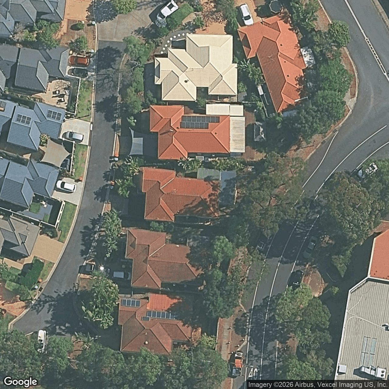 Aerial view of 8 Manor Close, Robina QLD 4226