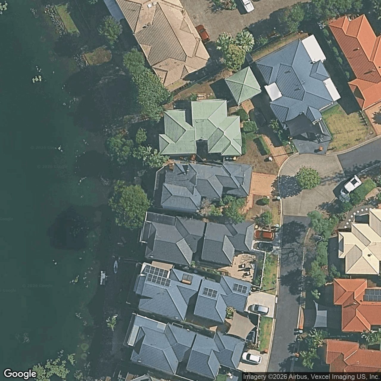 Aerial view of 7 Manor Close, Robina QLD 4226