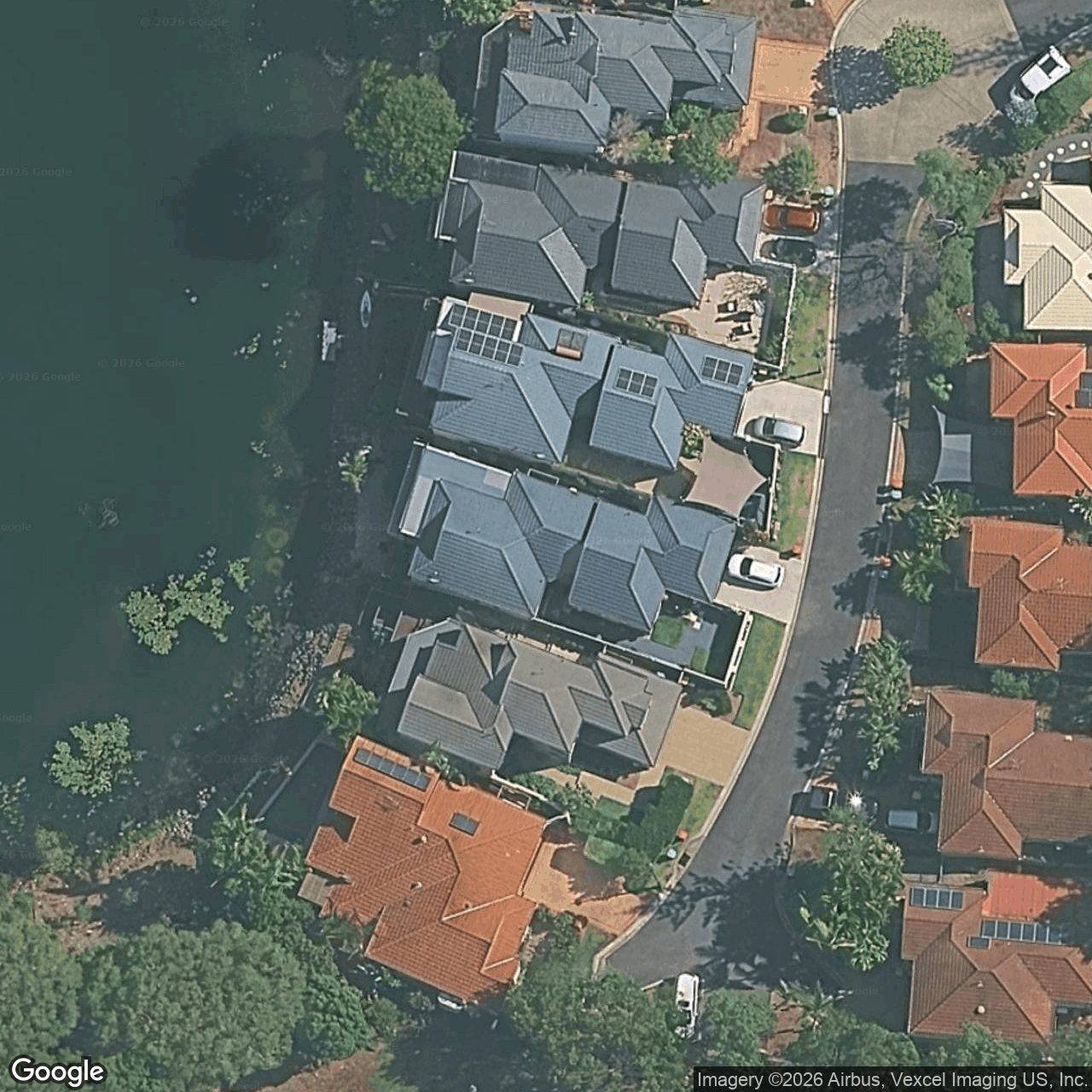 Aerial view of 13 Manor Close, Robina QLD 4226