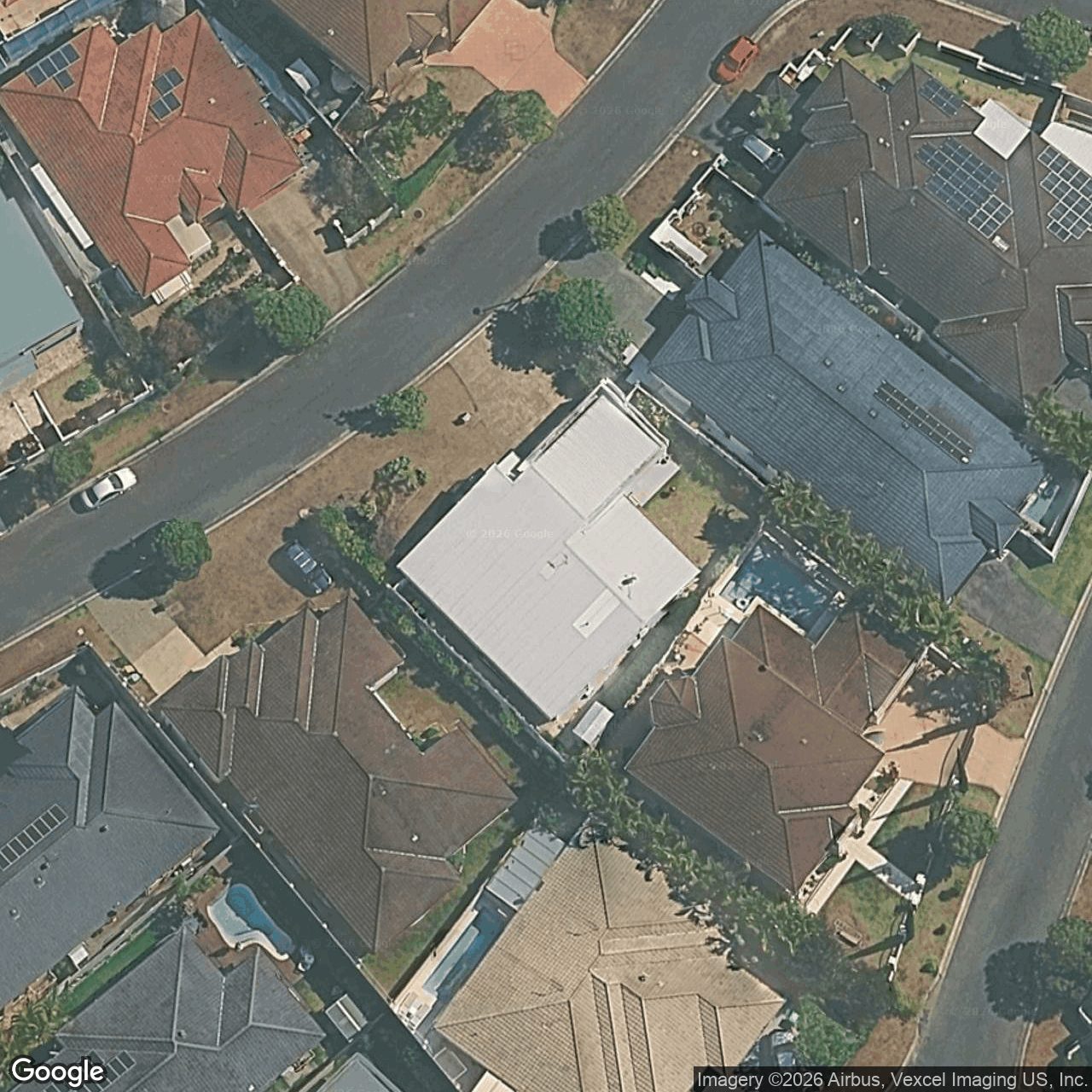 Aerial view of 5 Orchid Tree Court, Robina QLD 4226