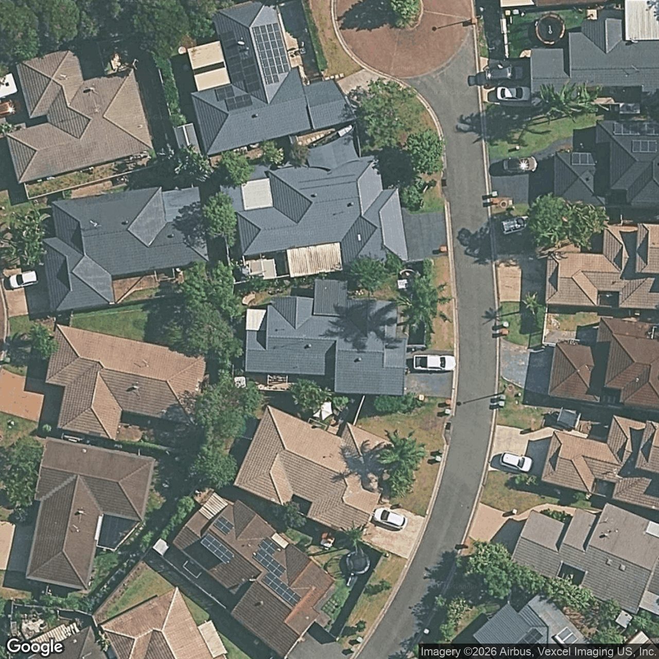 Aerial view of 5 Parkside Circuit, Robina QLD 4226