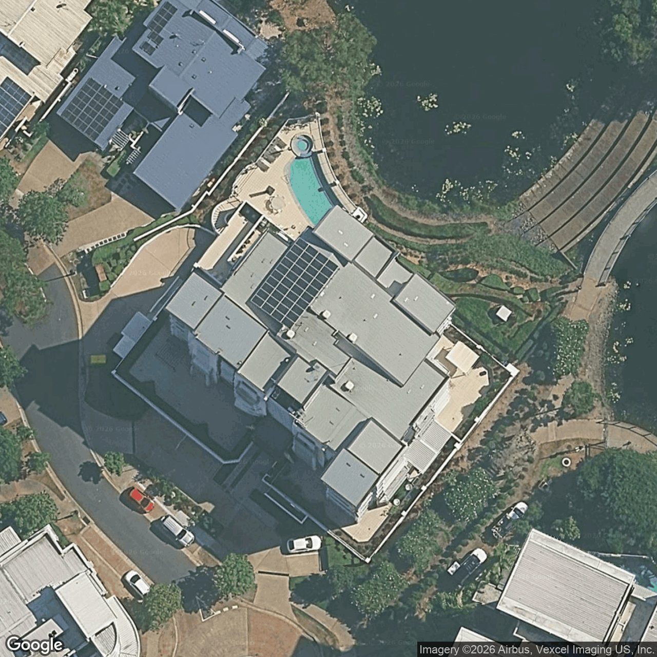 Aerial view of 5/34 Riverwalk Avenue, Robina QLD 4226