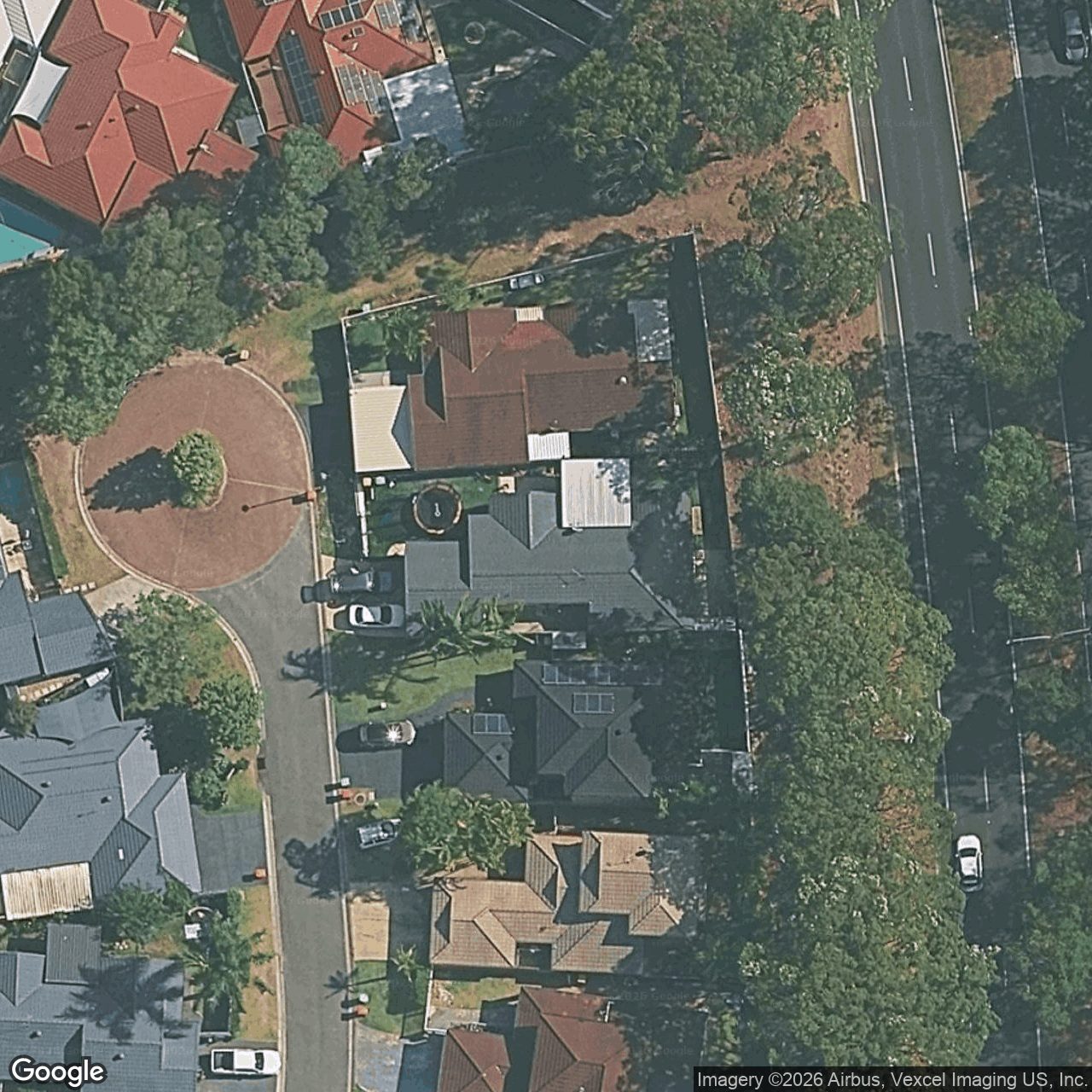 Aerial view of 4 Parkside Circuit, Robina QLD 4226