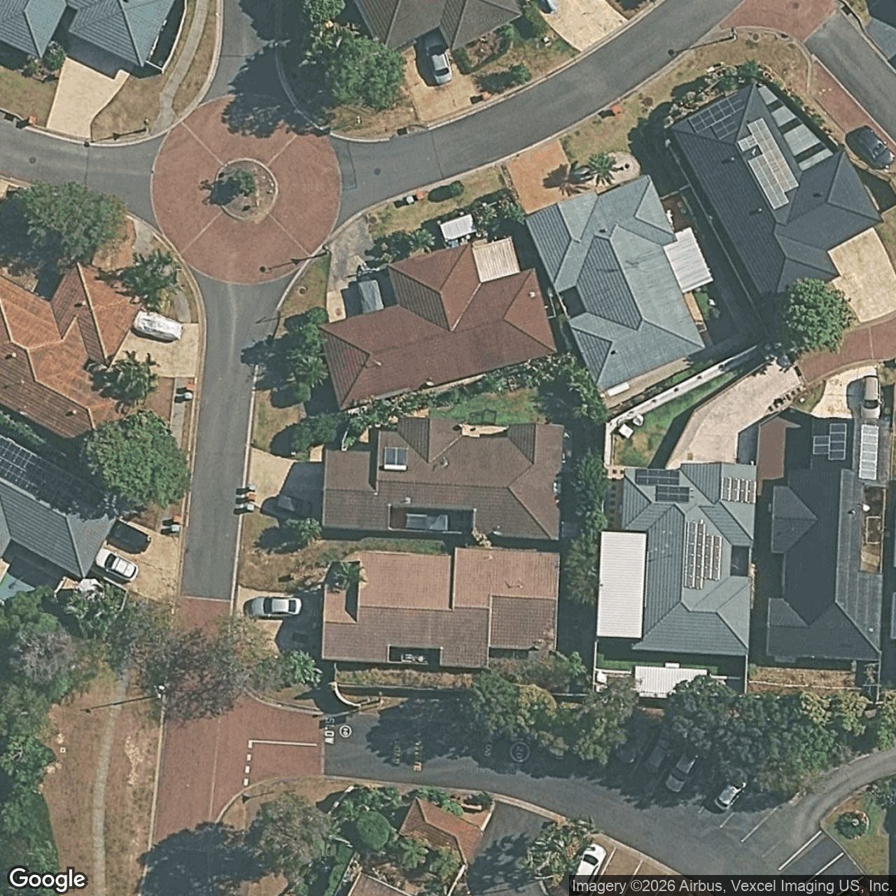 Aerial view of 37 Glenside Drive, Robina QLD 4226
