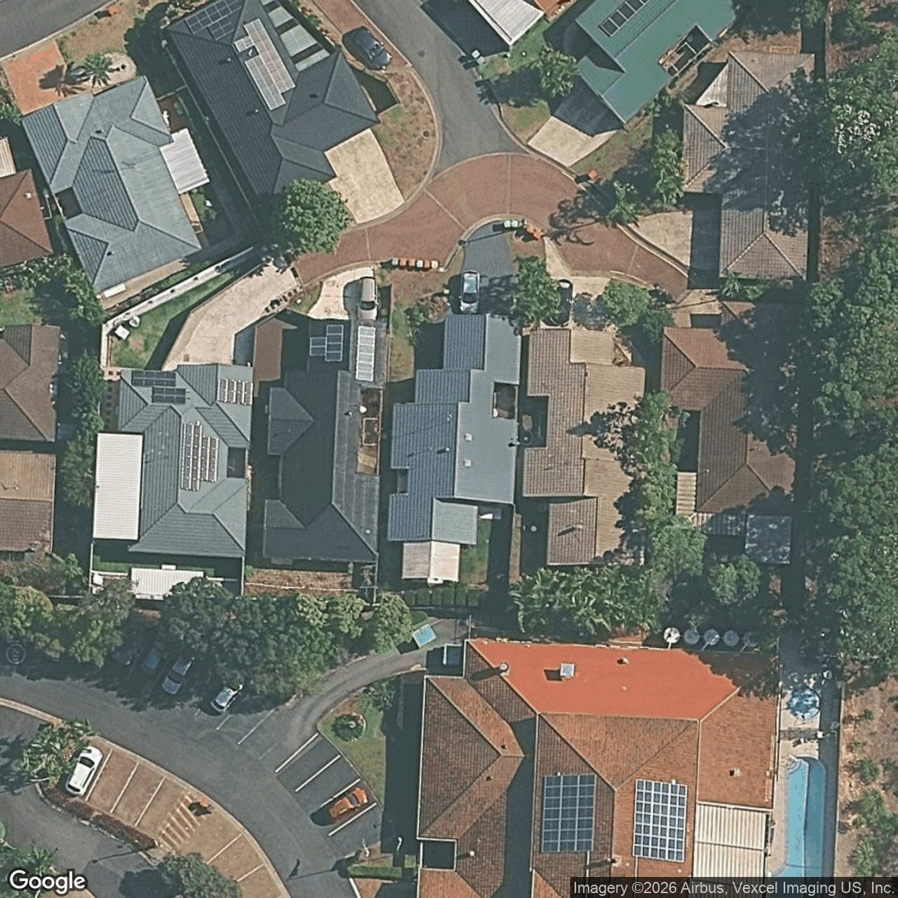 Aerial view of 7 Stepney Close, Robina QLD 4226