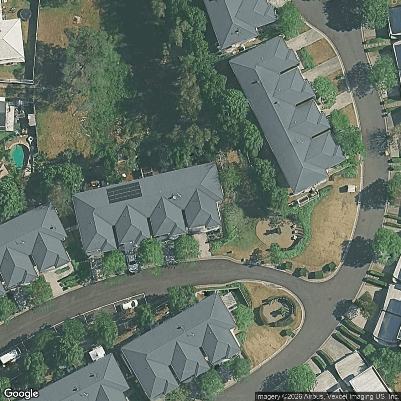 Aerial view of 127 North Hill Drive, Robina QLD 4226