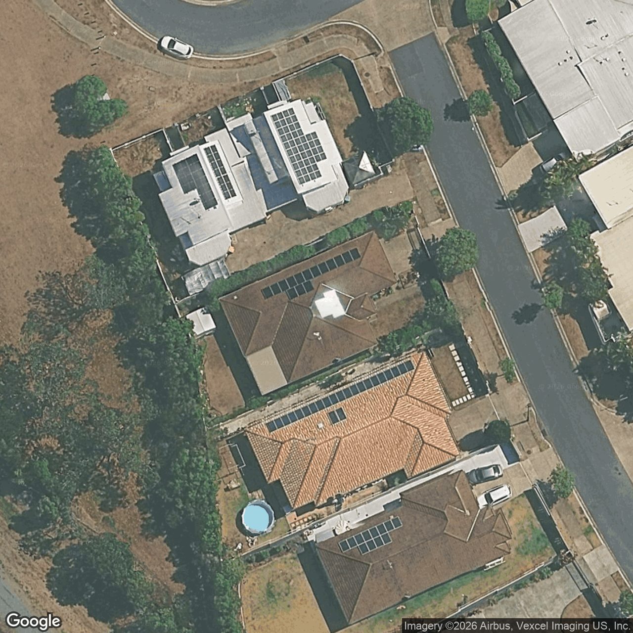 Aerial view of 31 Heights Drive, Robina QLD 4226