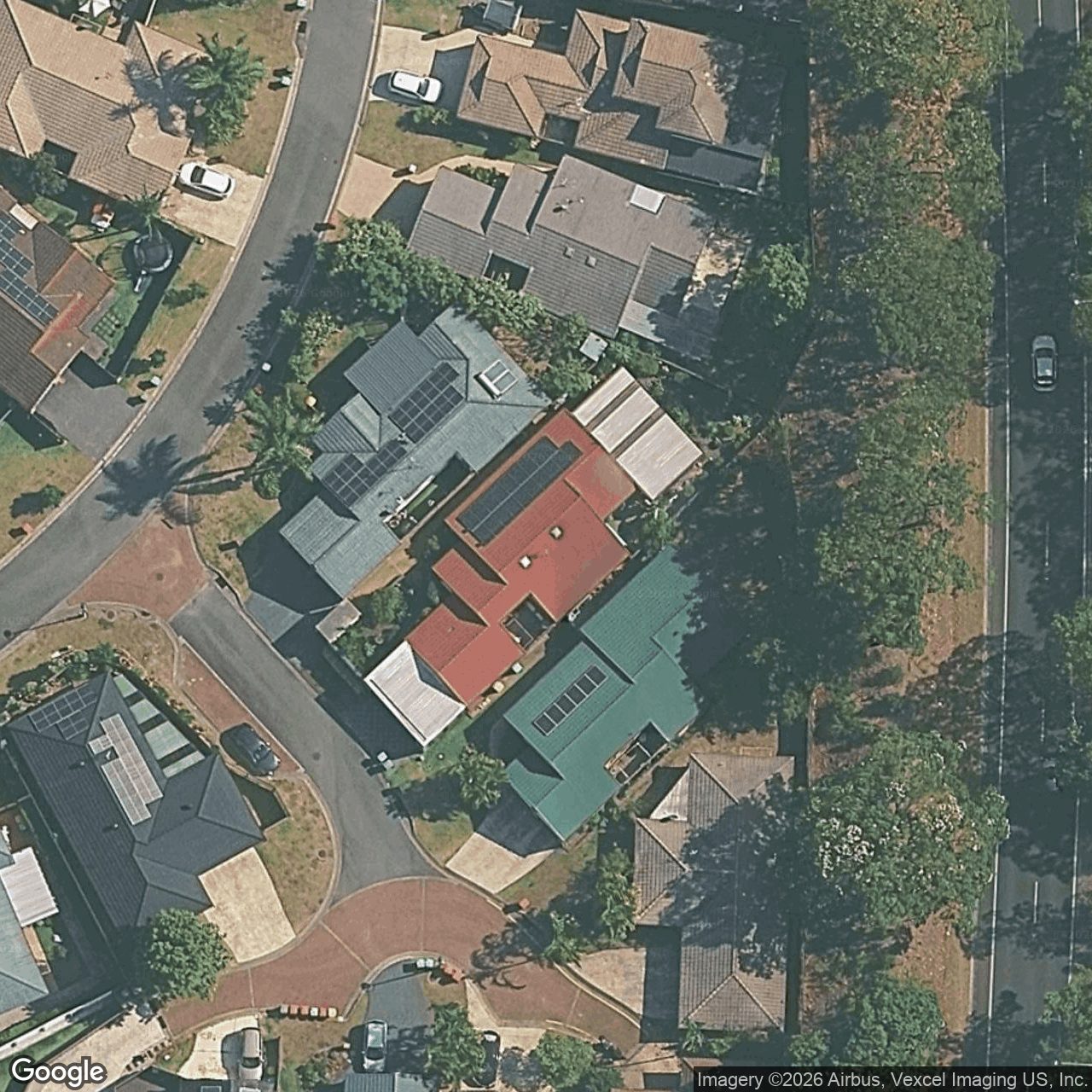 Aerial view of 4 Stepney Close, Robina QLD 4226