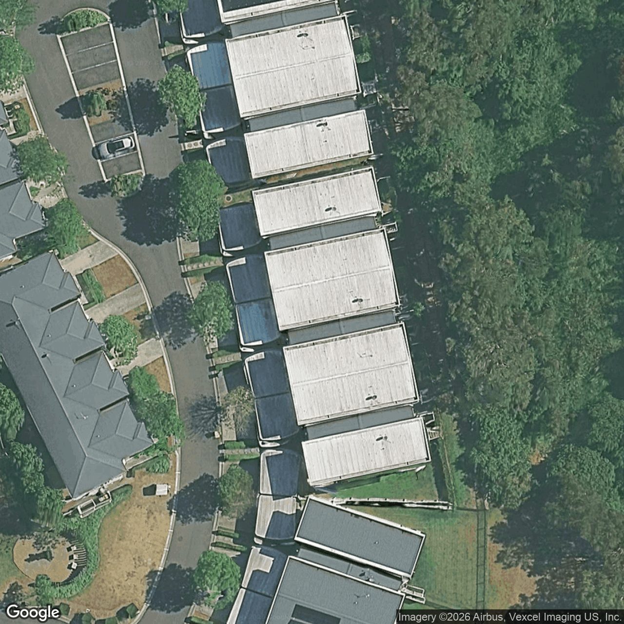 Aerial view of 154 North Hill Drive, Robina QLD 4226