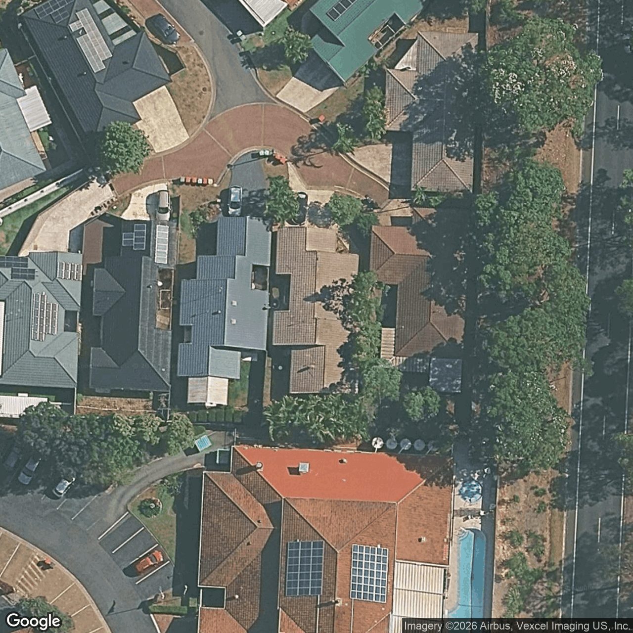 Aerial view of 9 Stepney Close, Robina QLD 4226