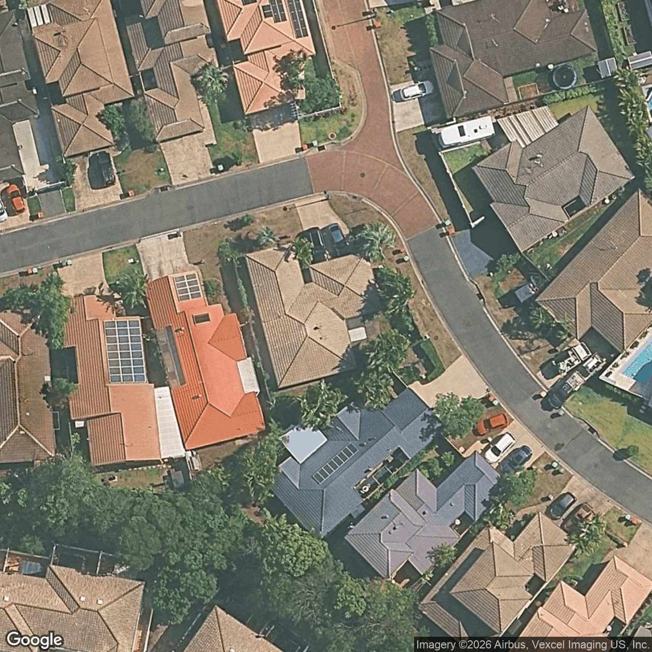 Aerial view of 2 Tusmore Place, Robina QLD 4226