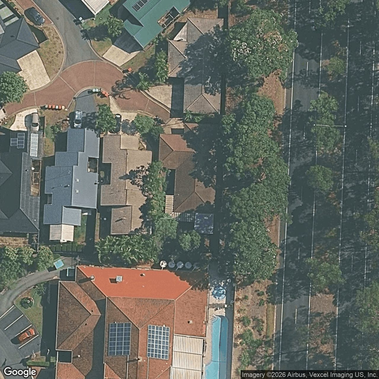 Aerial view of 11 Stepney Close, Robina QLD 4226