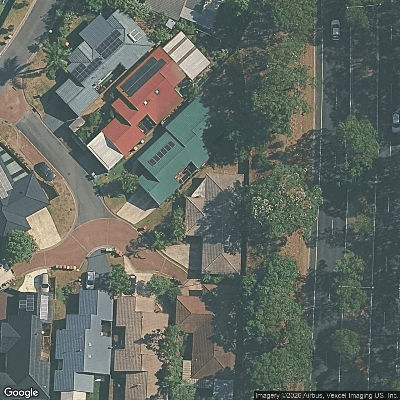 Aerial view of 8 Stepney Close, Robina QLD 4226