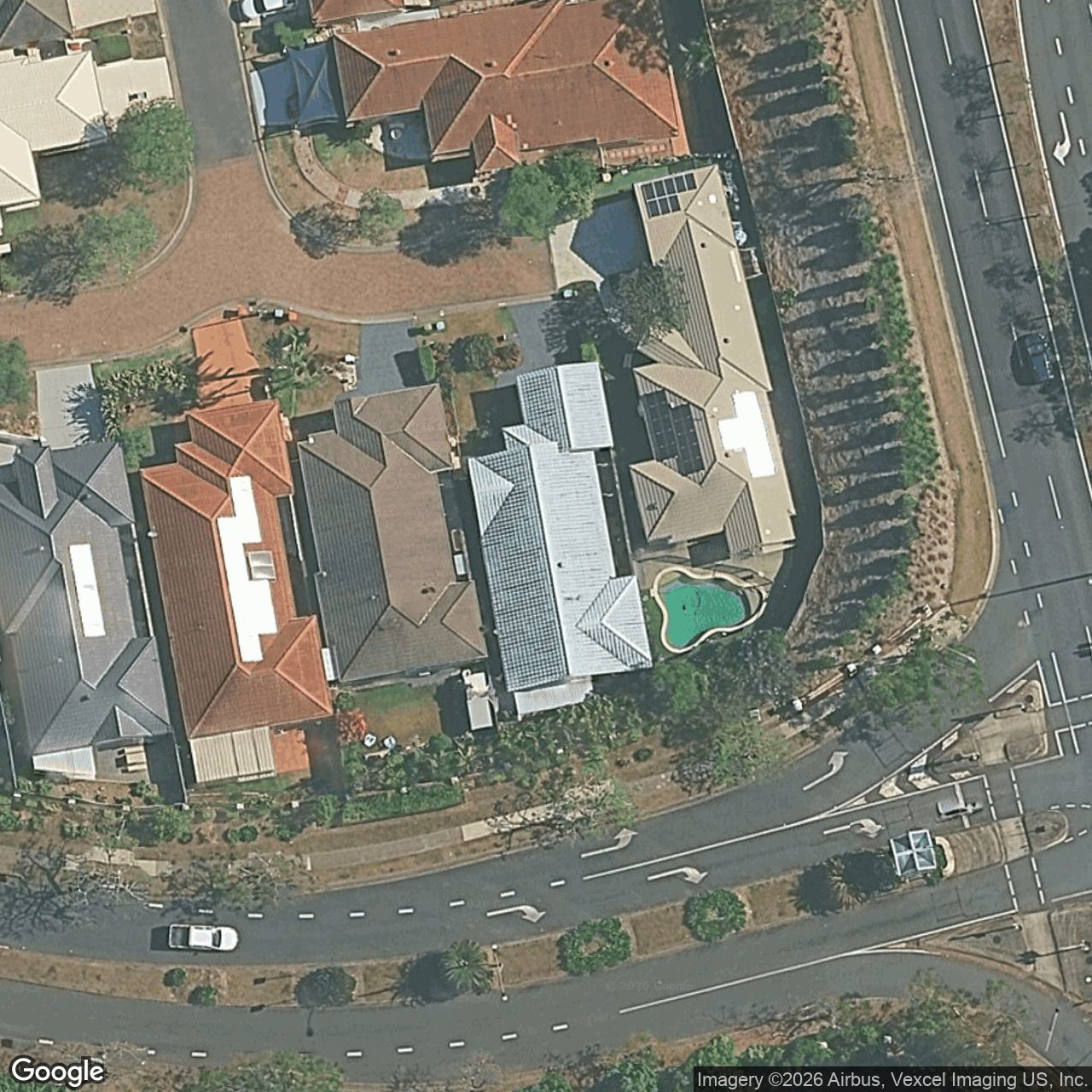 Aerial view of 3 Hillsborough Close, Robina QLD 4226