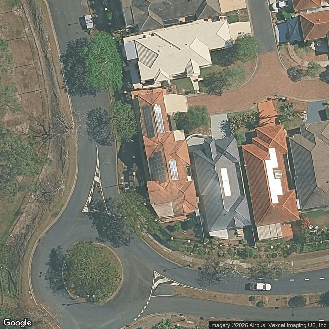 Aerial view of 6 Hillsborough Close, Robina QLD 4226