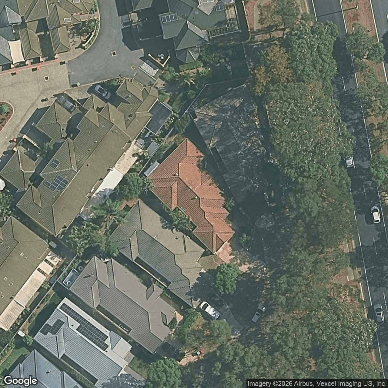 Aerial view of 44 Hillsborough Close, Robina QLD 4226