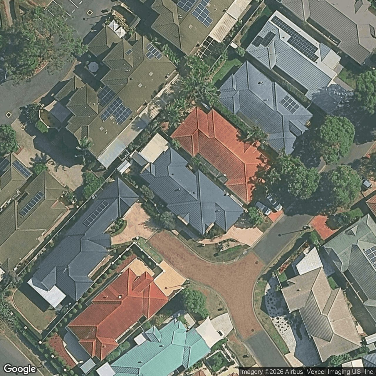Aerial view of 32 Hillsborough Close, Robina QLD 4226