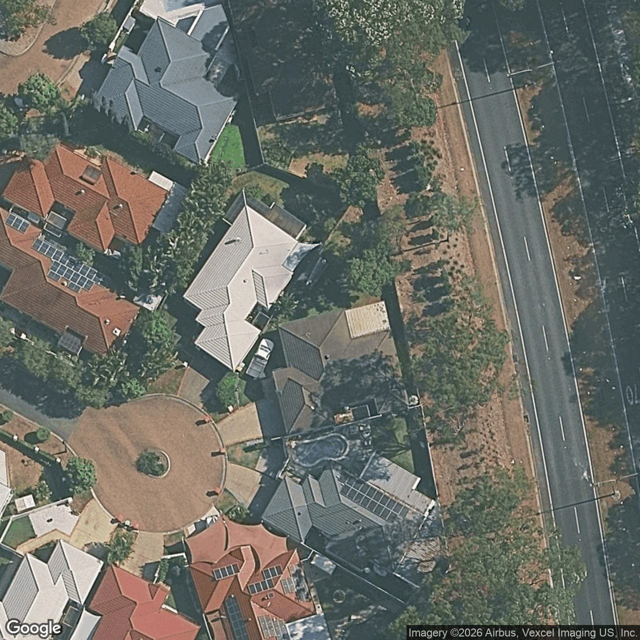 Aerial view of 36 Tuggerah Close, Robina QLD 4226
