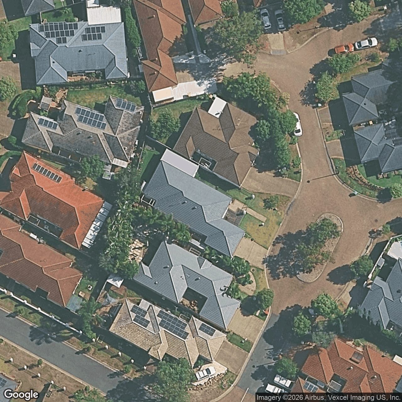 Aerial view of 8 Tuggerah Close, Robina QLD 4226