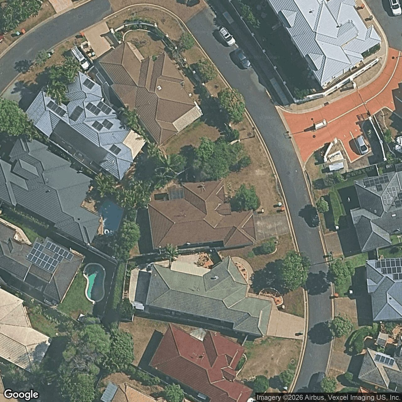 Aerial view of 3 Concord Circuit, Robina QLD 4226