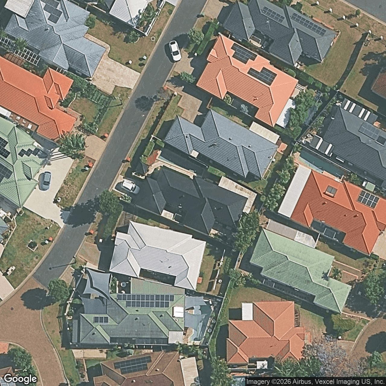 Aerial view of 20 Concord Circuit, Robina QLD 4226
