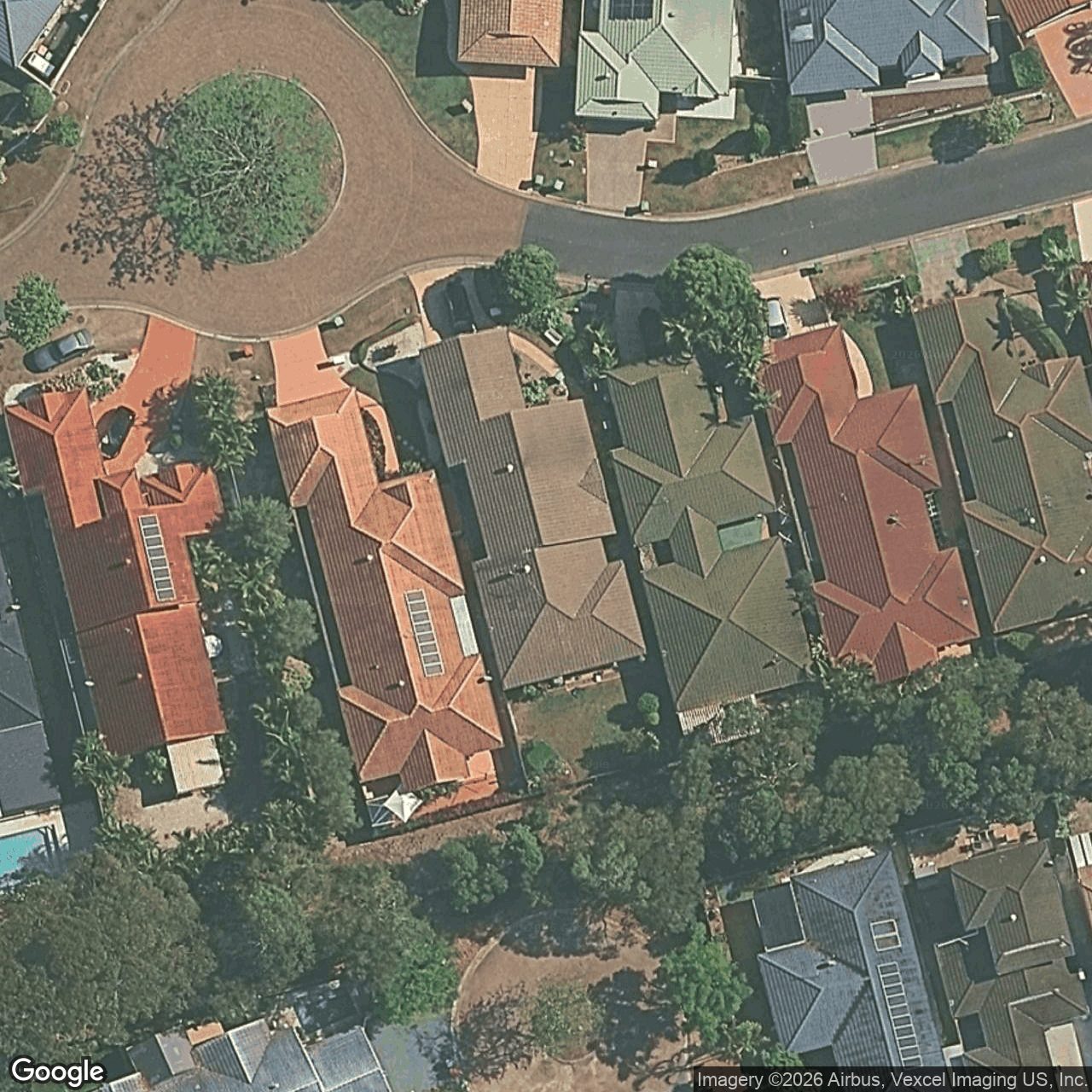 Aerial view of 40 Concord Circuit, Robina QLD 4226