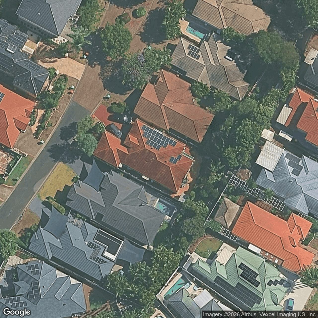Aerial view of 37 Concord Circuit, Robina QLD 4226