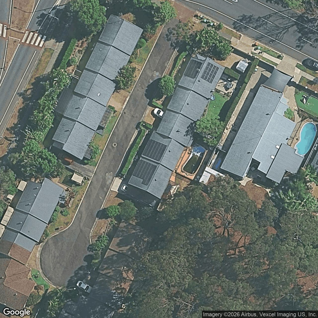 Aerial view of 1/3 Manly Drive, Robina QLD 4226