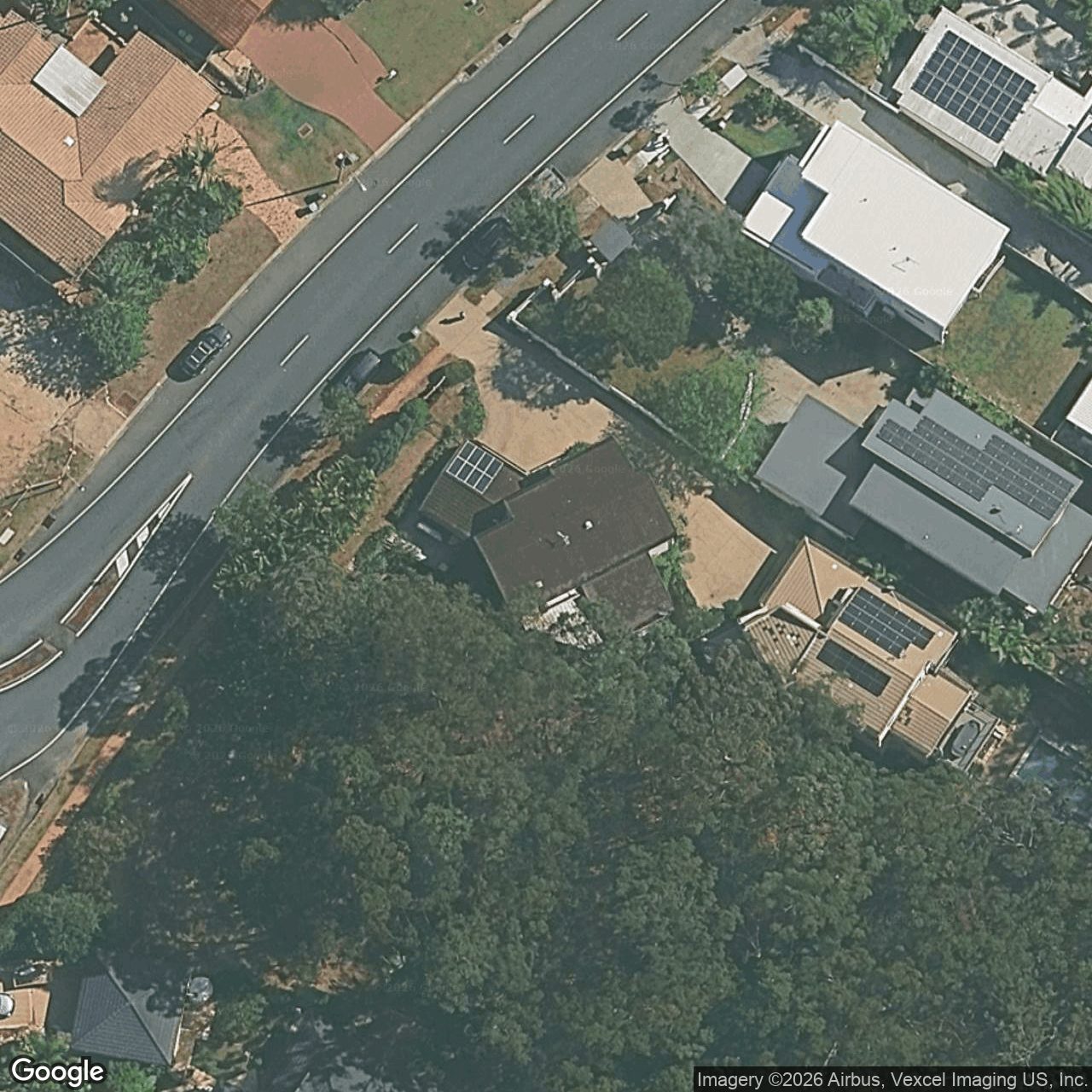 Aerial view of 2/342 Ron Penhaligon Way, Robina QLD 4226