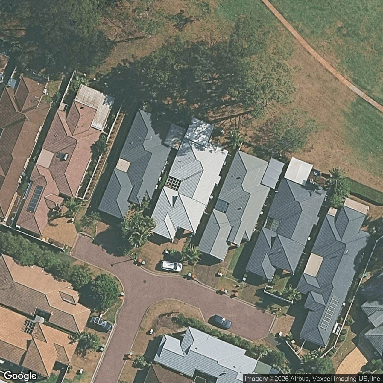 Aerial view of 10 Tranmere Close, Robina QLD 4226