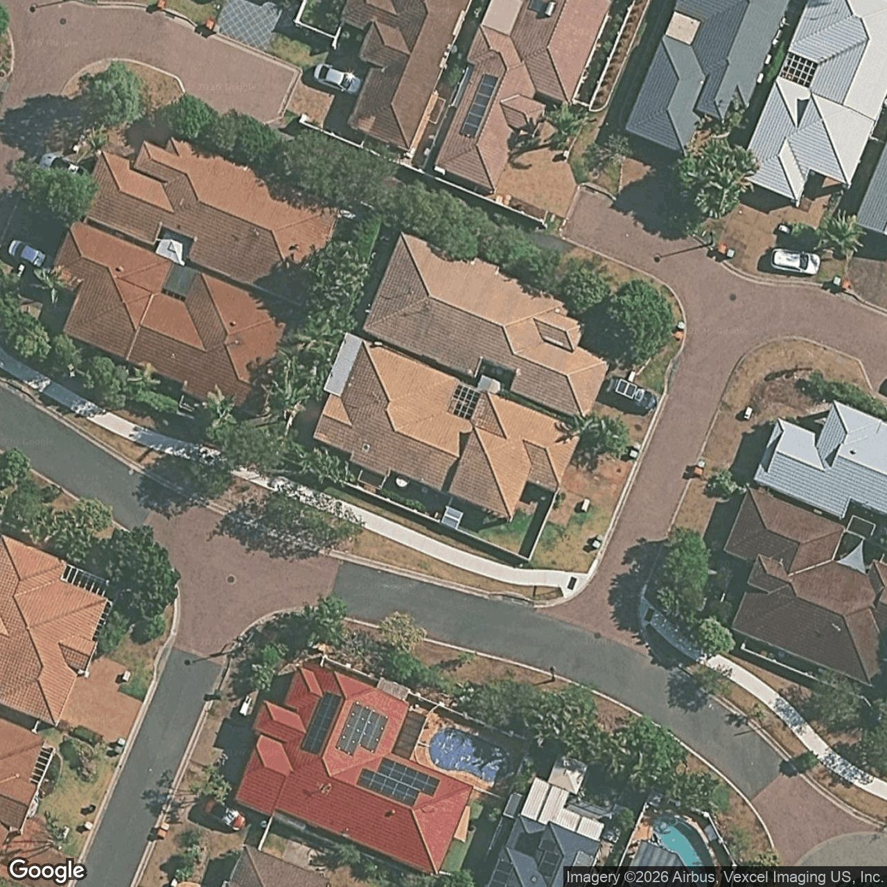 Aerial view of 2 Tranmere Close, Robina QLD 4226