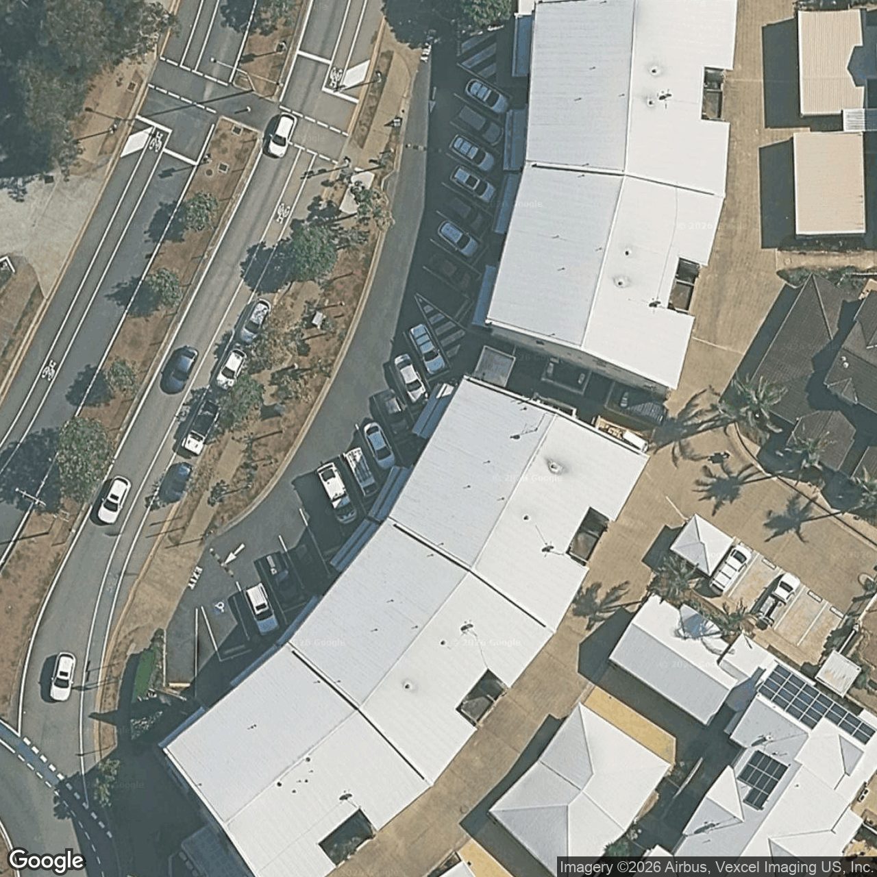 Aerial view of 122/137 Laver Drive, Robina QLD 4226