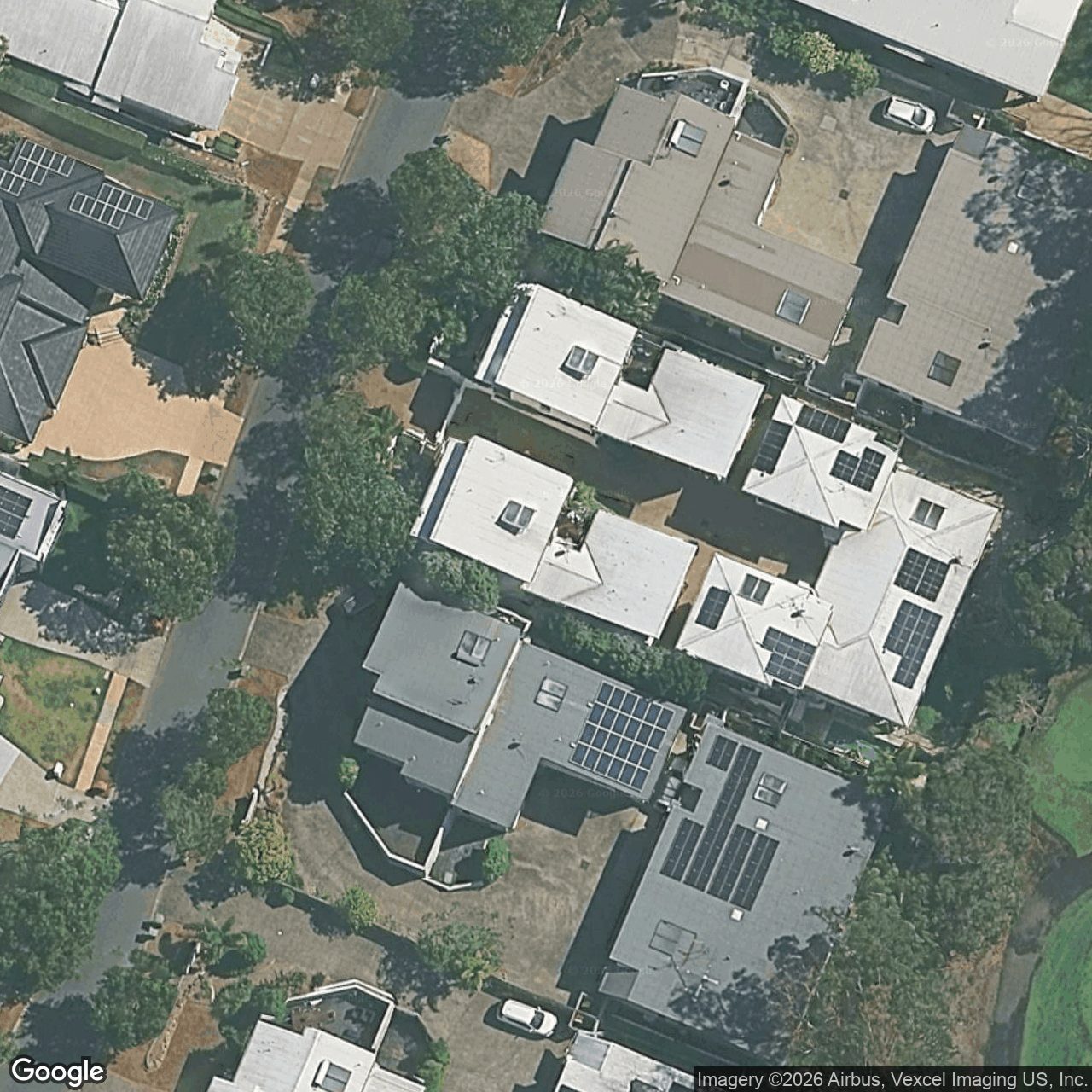 Aerial view of 4/15 Andromeda Parade, Robina QLD 4226