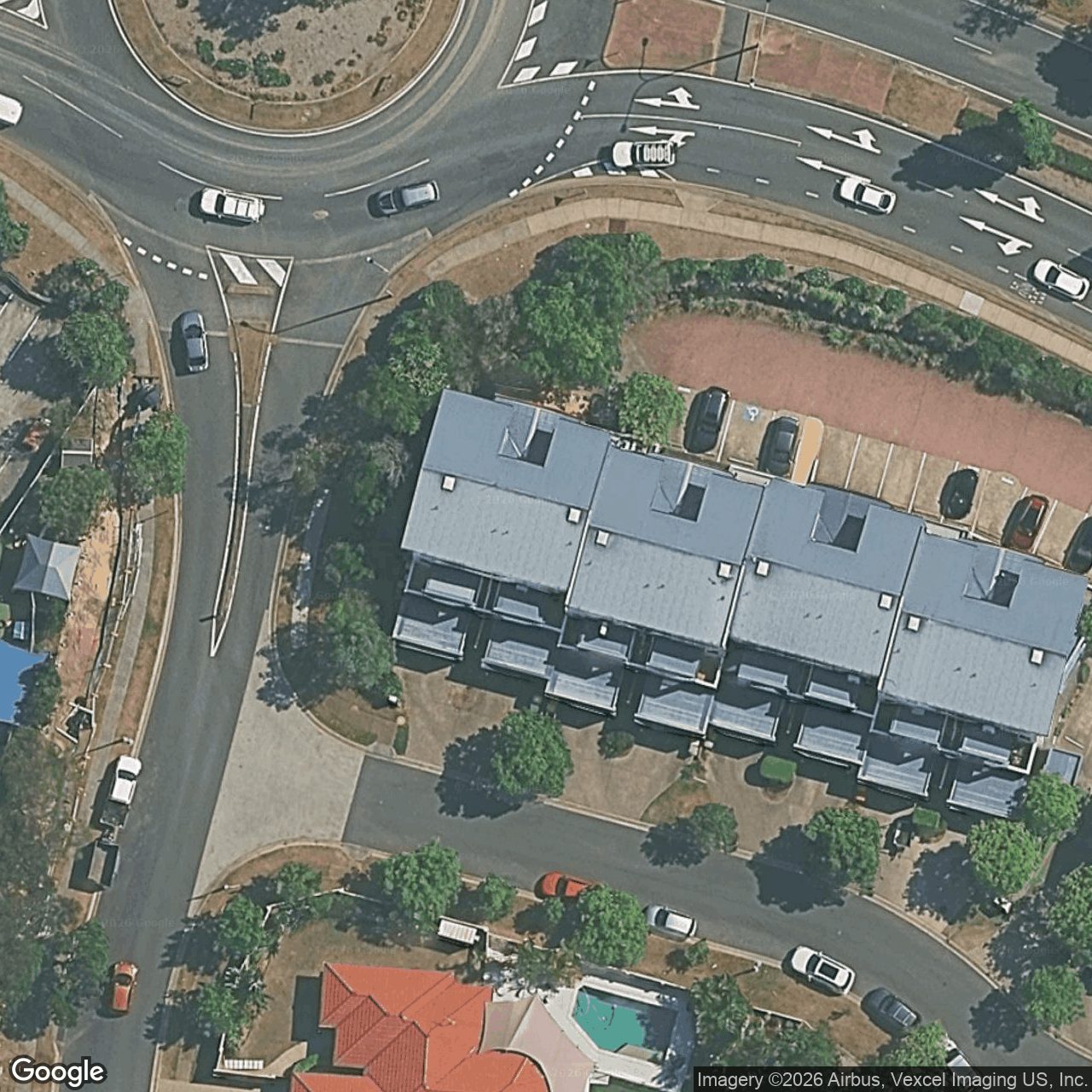 Aerial view of 2/23 Peppertree Circuit, Robina QLD 4226