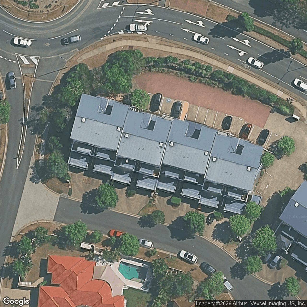 Aerial view of 4/23 Peppertree Circuit