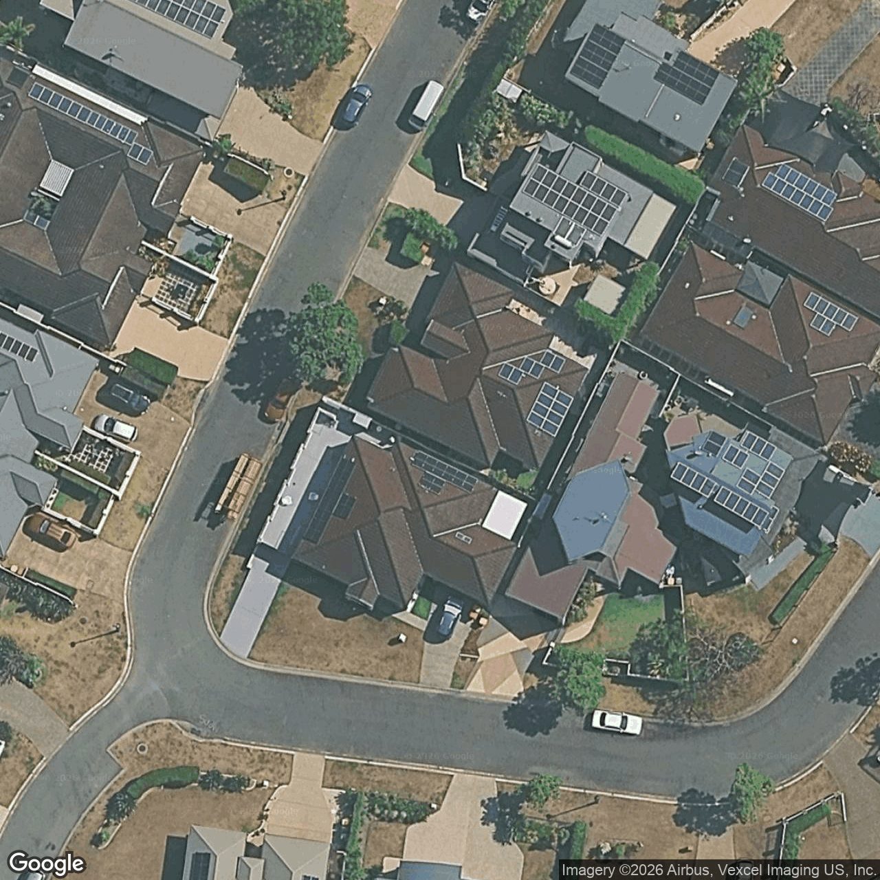 Aerial view of 4 Silvermaple Street, Robina QLD 4226