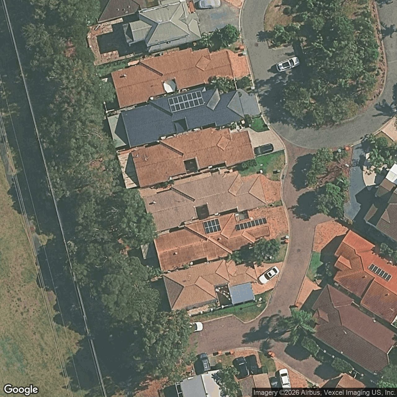 Aerial view of 19 Highgate Lane, Robina QLD 4226