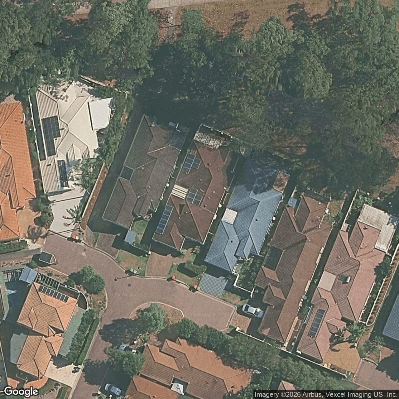Aerial view of 9 Glenalta Place, Robina QLD 4226