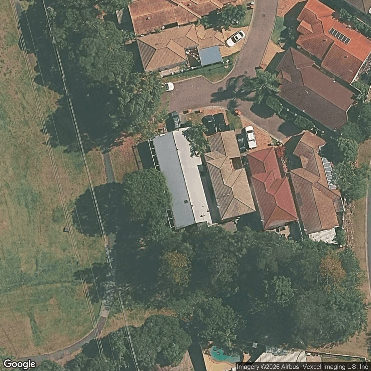 Aerial view of 26 Highgate Lane, Robina QLD 4226