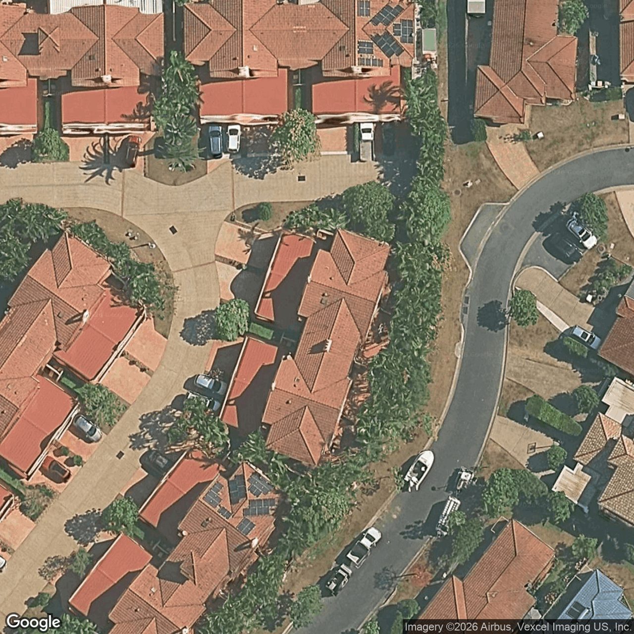 Aerial view of 11/8 Woody Views Way, Robina QLD 4226