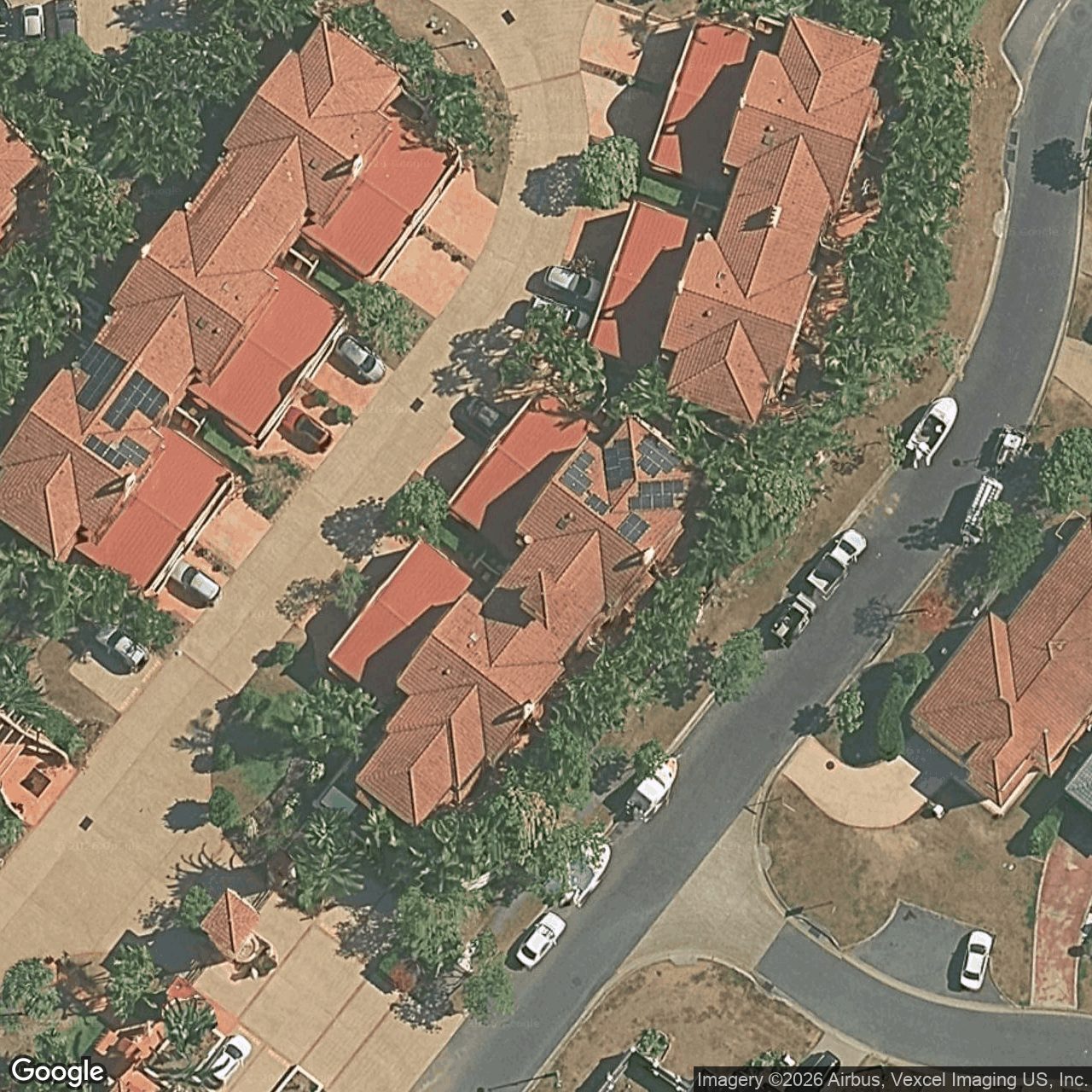 Aerial view of 7/8 Woody Views Way, Robina QLD 4226