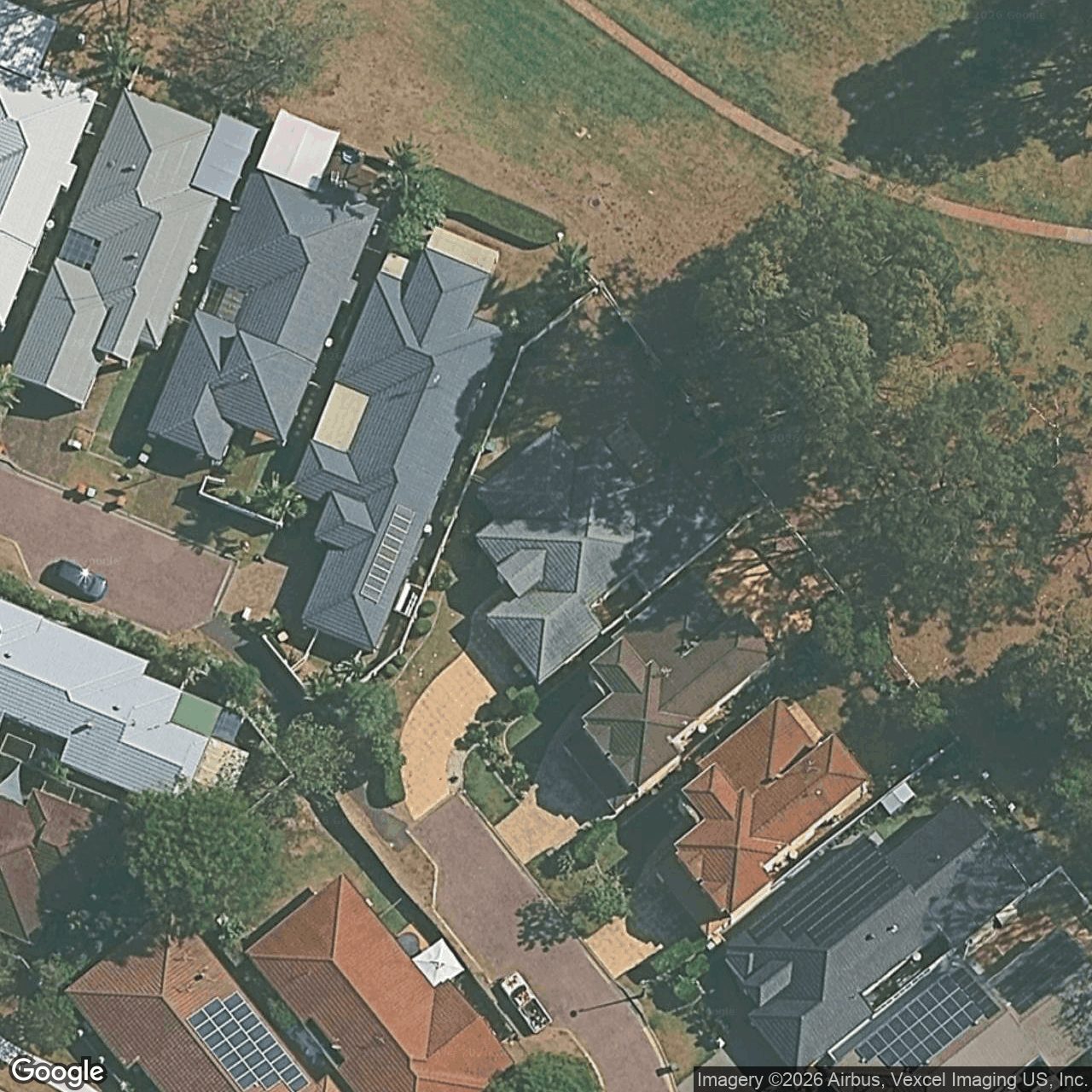 Aerial view of 6 Novar Court, Robina QLD 4226