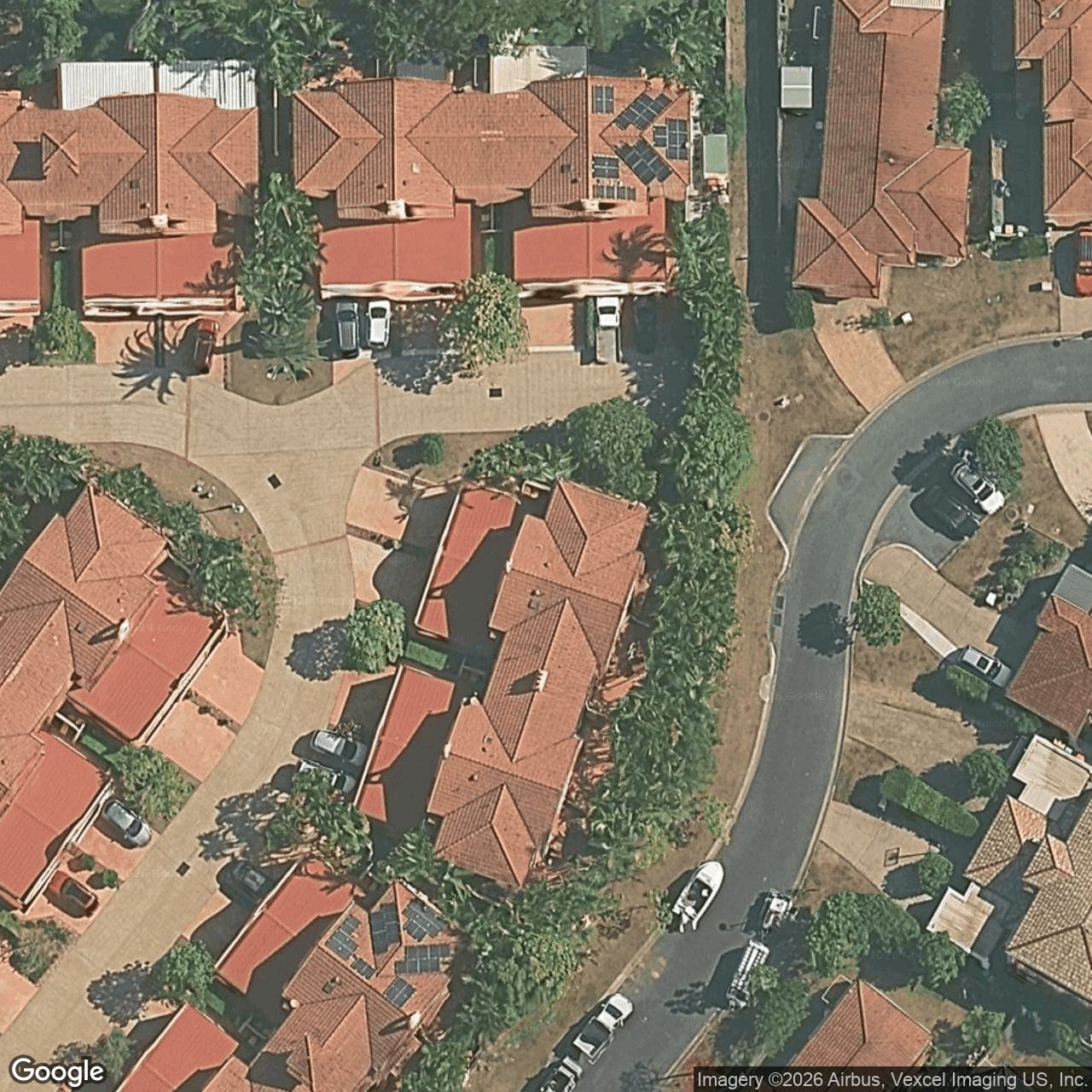 Aerial view of 12/8 Woody Views Way, Robina QLD 4226