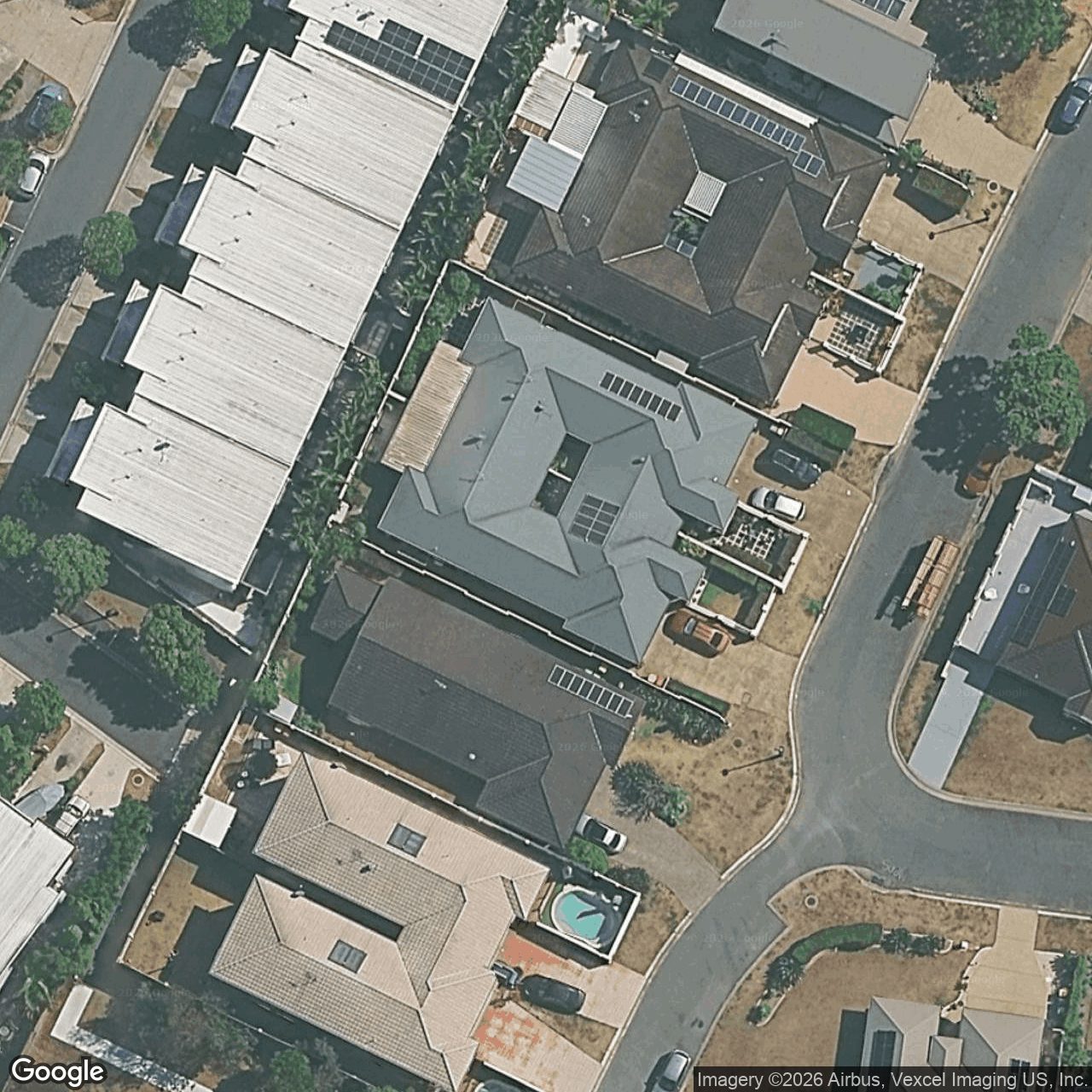 Aerial view of 1/9 Silvermaple Street