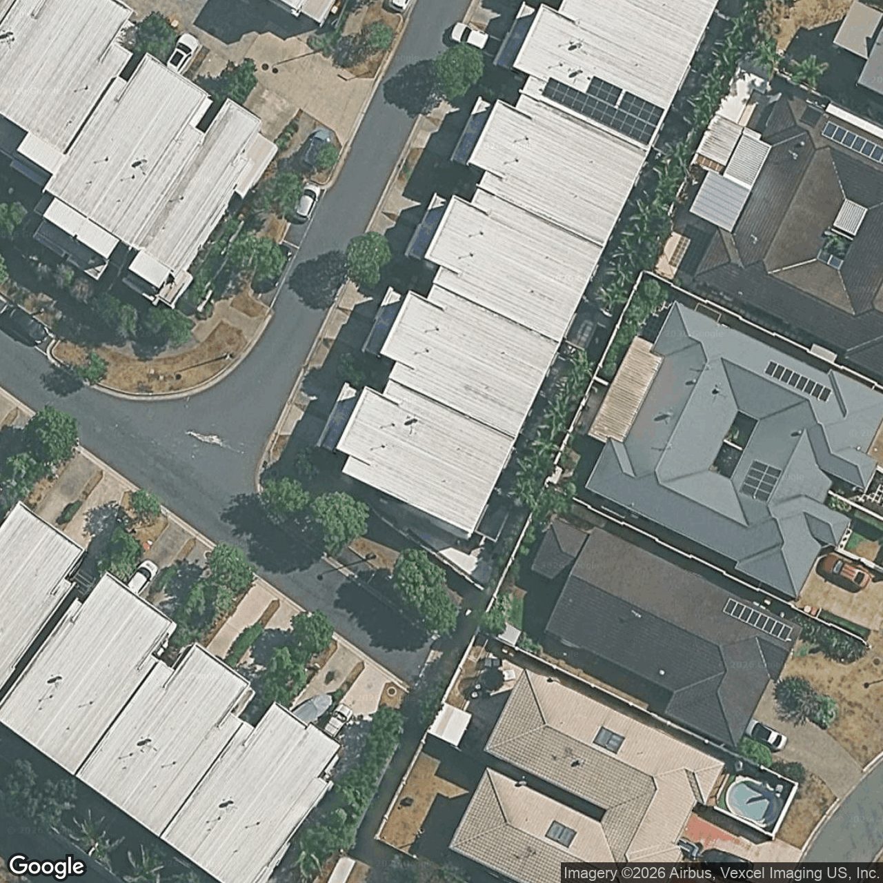 Aerial view of 40 York Street, Robina QLD 4226